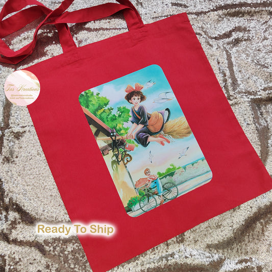 RTS Miss Witch Red Tote