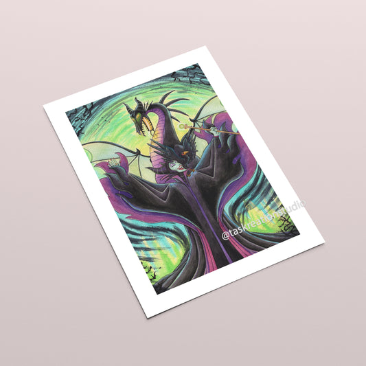 Dragon Villain Fine Art Print