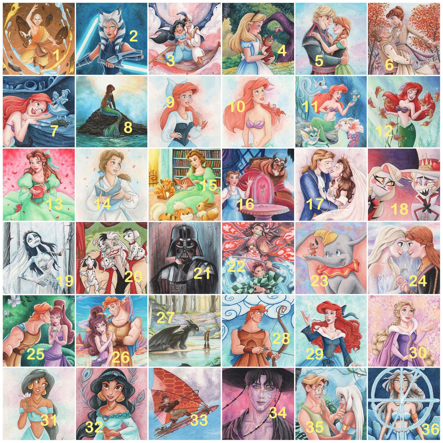 March Exclusive 3"x3" Mini Prints