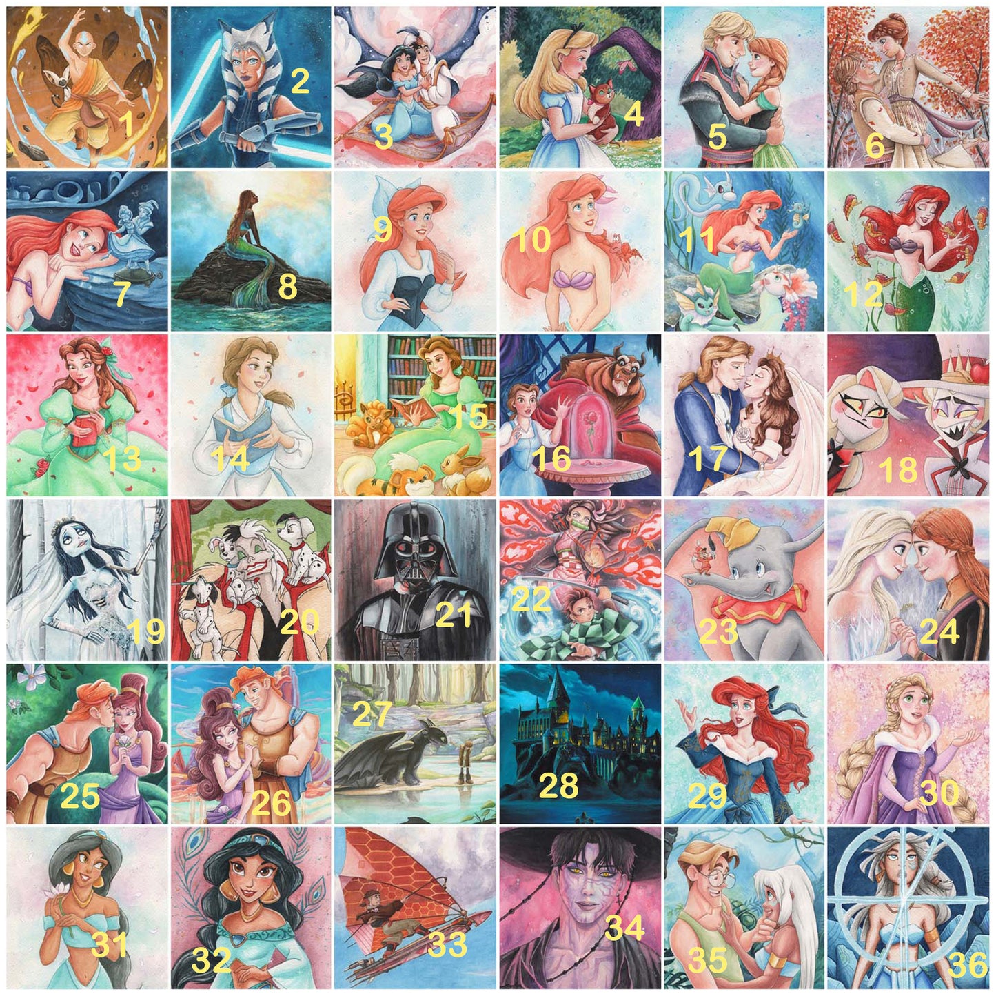 March Exclusive 3"x3" Mini Prints