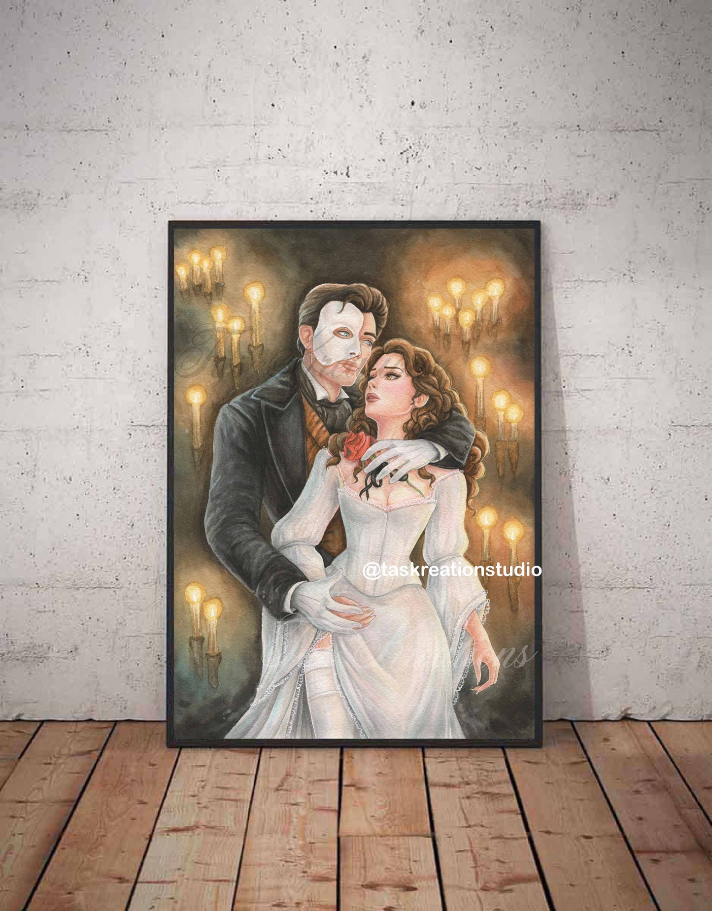 Erik and Christine Print