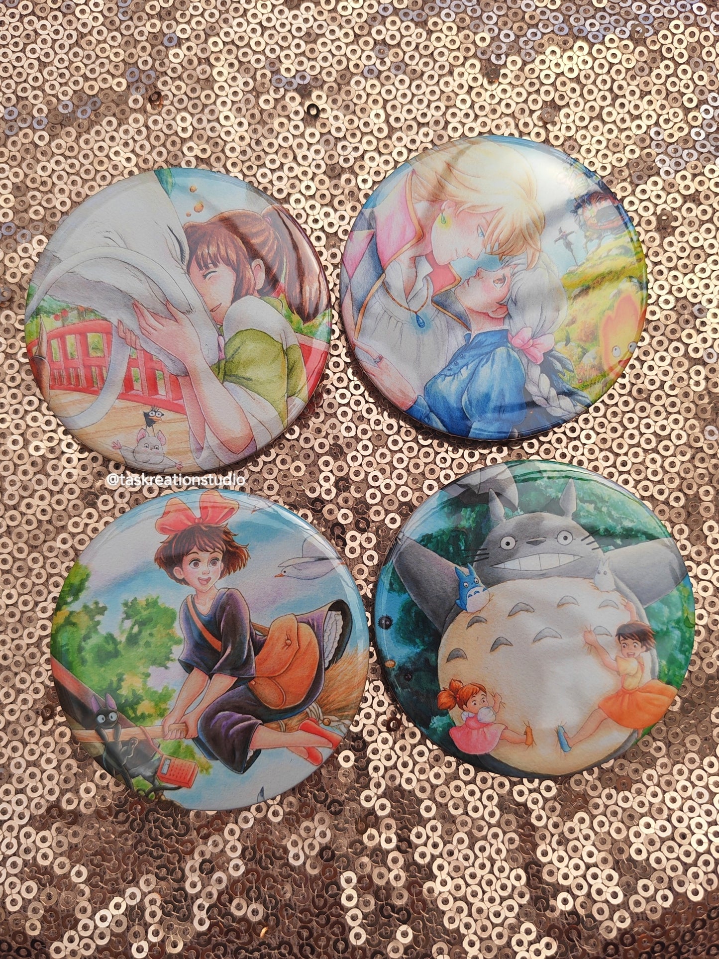 SET Studio G Button Badge Accessory