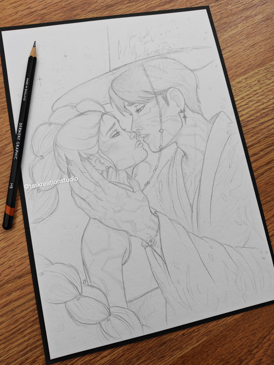 Original Demon Sacrifice Sketch