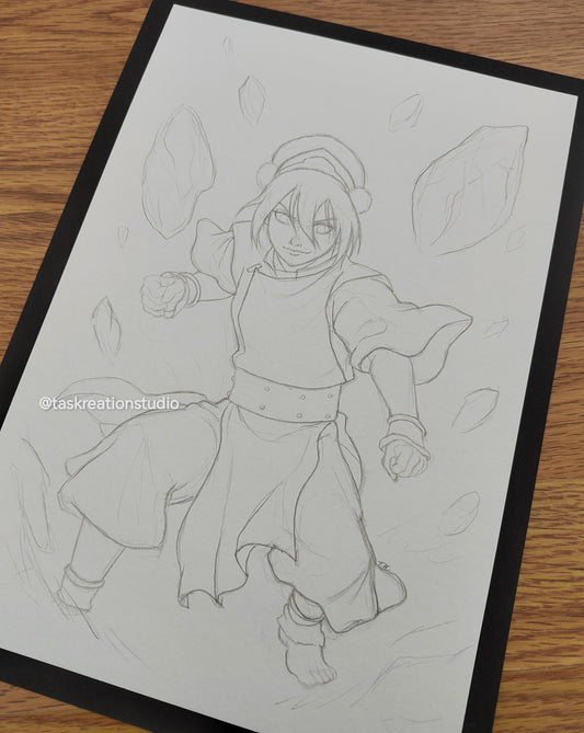 Original Earthbender Sketch