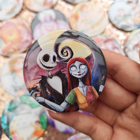 Dead Lovers Button Badge Accessory