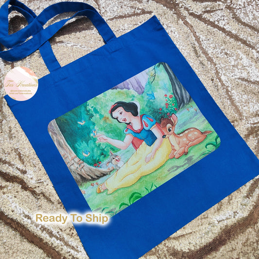 RTS Snow Friends Royal Blue Tote