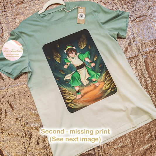 Second - Earthbender Dip Dye Size L