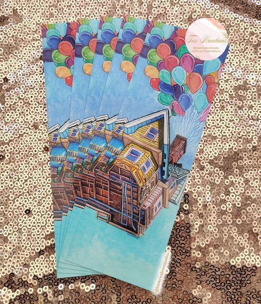 Balloon House Bookmark Accessory