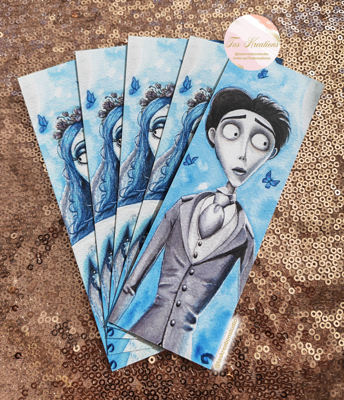 Dead Bride Bookmark Accessory