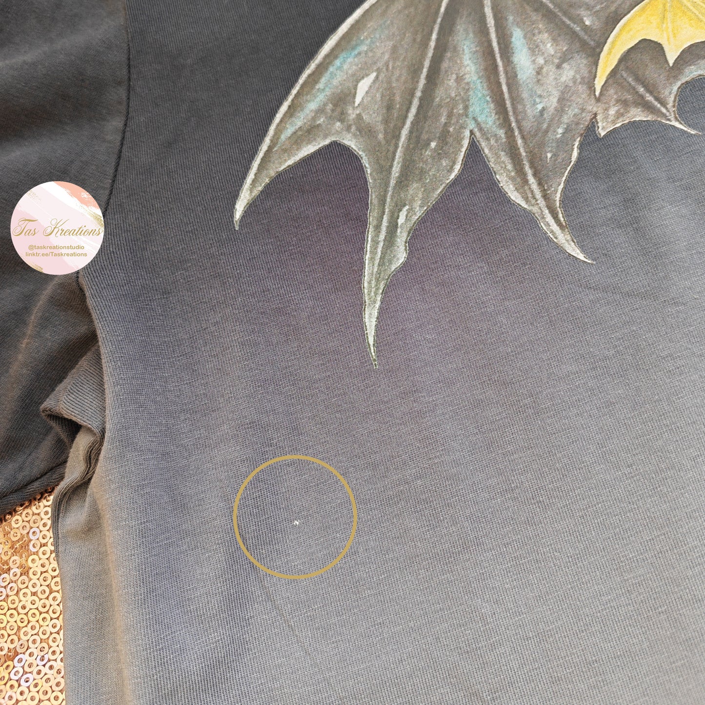 Second - Violence Dragon Relic Dip Dye Size M