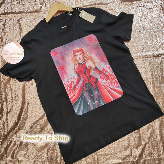 RTS Red Witch Tee Size L