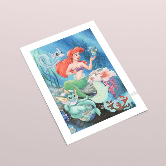 Underwater Friends Fine Art Print