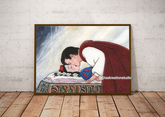 Snow Kiss Print