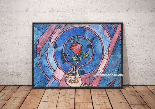Stained Glass Print